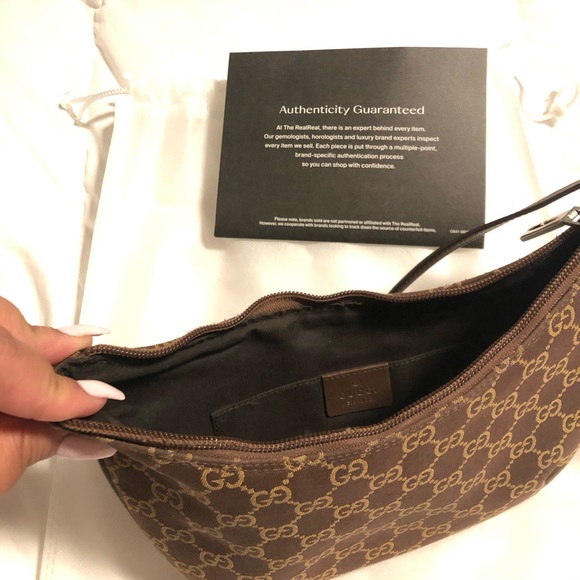 GUCCI small GG Canvas Hobo - Picture 4 of 6
